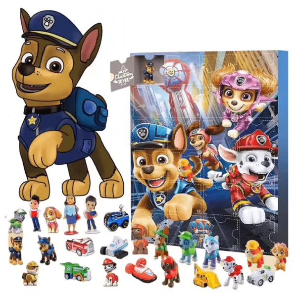 Suņu Patruļas Adventes kalendārs 2025