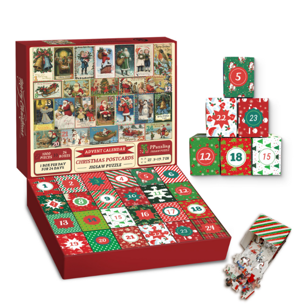 Adventes kalendārs – Ziemassvētku puzle