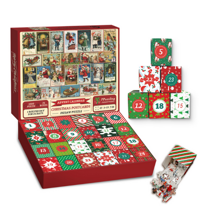 Adventes kalendārs – Ziemassvētku puzle