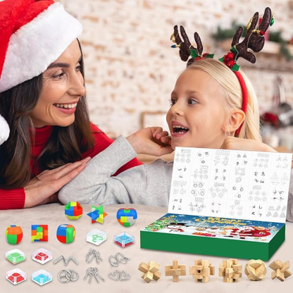 Izglītojošais adventes kalendārs ar mīklām