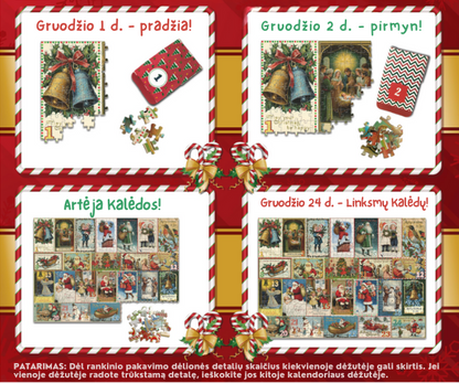 Adventes kalendārs – Ziemassvētku puzle