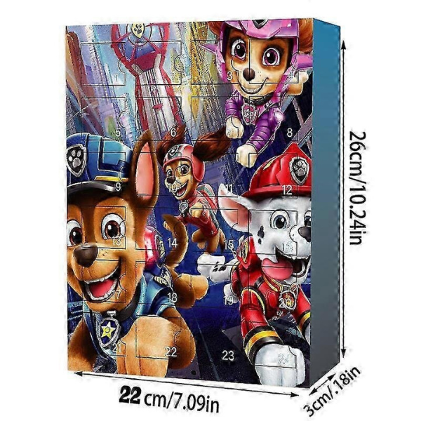 Suņu Patruļas Adventes kalendārs 2025 