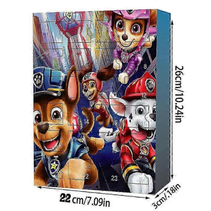 Suņu Patruļas Adventes kalendārs 2025 