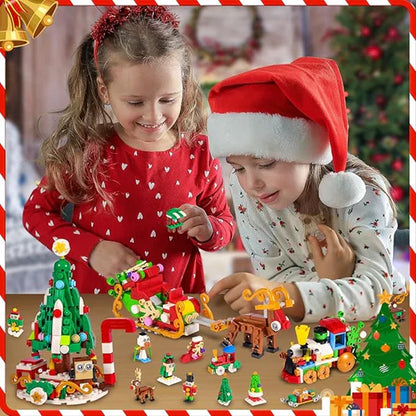 2025. gada Adventes kalendārs – Ziemassvētku konstruktoru komplekts