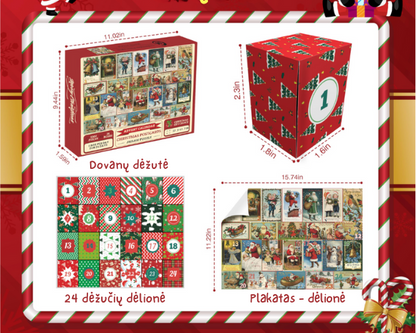 Adventes kalendārs – Ziemassvētku puzle