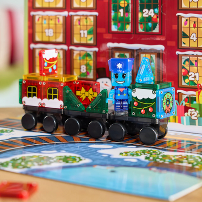 Adventes kalendārs ar magnētiskajiem blokiem