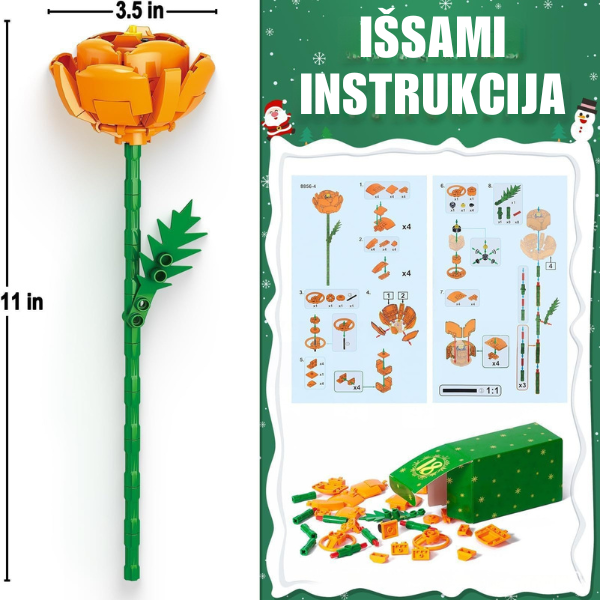 LEGO Ziedu Adventes kalendārs