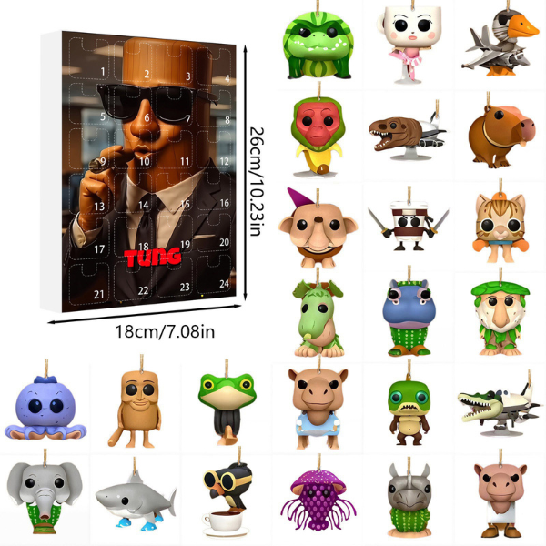 Brainrot kolekcinis Advento kalendorius 