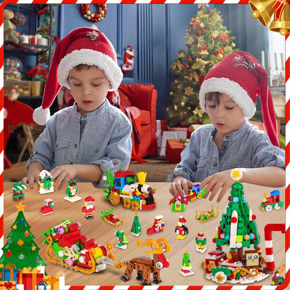 2025. gada Adventes kalendārs – Ziemassvētku konstruktoru komplekts