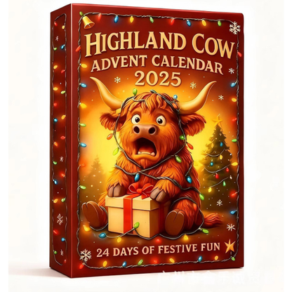 Škotu Kalnu Govju Adventes kalendārs 2025