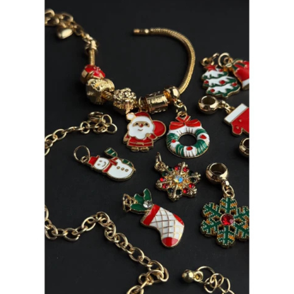 Adventes kalendārs meitenēm ar rokassprādzēm un piekariņiem