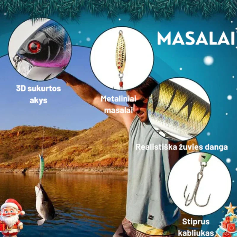 2025. gada makšķernieka Adventes kalendārs