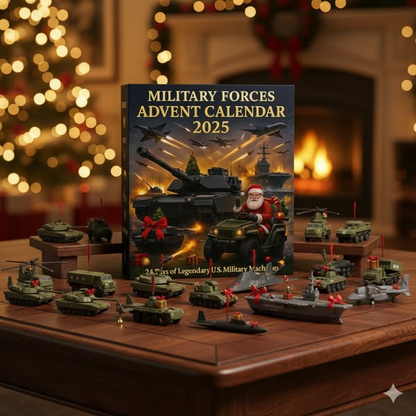 ASV militārās tehnikas Adventes kalendārs